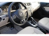 2013 Volkswagen Jetta SE Sedan Cornsilk Beige Interior