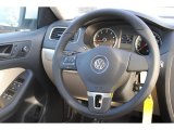 2013 Volkswagen Jetta SE Sedan Steering Wheel
