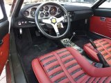 1974 Ferrari Dino 246 GTS Red/Black Interior