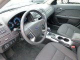 2012 Ford Fusion SE Charcoal Black Interior