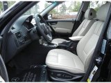 2009 BMW X3 xDrive30i Oyster Nevada Leather Interior