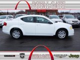 2012 Bright White Dodge Avenger SE #77819275