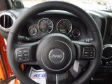 2013 Jeep Wrangler Unlimited Rubicon 4x4 Steering Wheel
