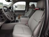 2013 GMC Sierra 3500HD SLE Crew Cab 4x4 Dually Chassis Light Titanium Interior