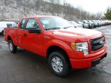 2013 Race Red Ford F150 STX SuperCab 4x4 #77892150