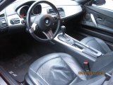 2005 BMW Z4 2.5i Roadster Black Interior