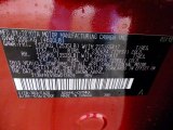 2013 RAV4 Color Code for Barcelona Red Metallic - Color Code: 3R3