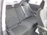 2010 Hyundai Accent GS 3 Door Rear Seat