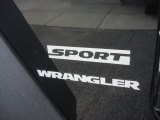 2012 Jeep Wrangler Sport 4x4 Marks and Logos