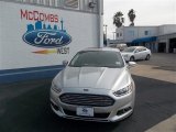 2013 Ingot Silver Metallic Ford Fusion Hybrid SE #77892084