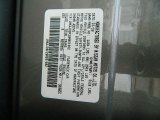 2009 EX Color Code for Platinum Graphite - Color Code: K51