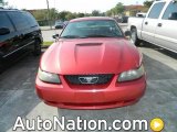 2001 Laser Red Metallic Ford Mustang V6 Coupe #77919515