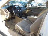 2005 Honda Civic EX Coupe Ivory Interior