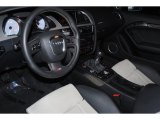 2011 Audi S5 4.2 FSI quattro Coupe Black/Silver Silk Nappa Leather/Alcantara Interior