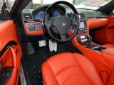 2013 Maserati GranTurismo Sport Coupe Rosso Corallo Interior