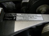 2002 Ford Mustang Roush Stage 3 Coupe Info Tag