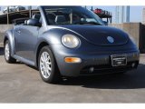 2005 Platinum Grey Metallic Volkswagen New Beetle GLS Convertible #77924653