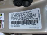 2012 Corolla Color Code for Sandy Beach Metallic - Color Code: 4T8