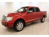 2010 Ford F150 Platinum SuperCrew 4x4 Front 3/4 View