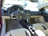 2009 Pontiac G6 GXP Sedan Light Taupe Interior
