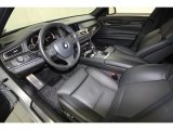 2011 BMW 7 Series 750Li Sedan Black Interior