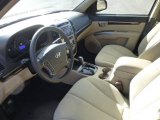 2012 Hyundai Santa Fe GLS AWD Beige Interior