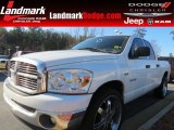 2008 Bright White Dodge Ram 1500 SLT Quad Cab #77924334