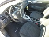2013 Nissan Sentra SV Charcoal Interior
