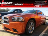 2011 Toxic Orange Pearl Dodge Charger R/T #77924330