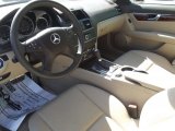 2011 Mercedes-Benz C 300 Sport 4Matic Almond/Mocha Interior