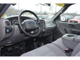 2003 Ford F150 XL Sport Regular Cab 4x4 Dark Graphite Grey Interior