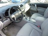2008 Toyota Highlander Sport 4WD Ash Gray Interior