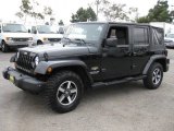 2007 Jeep Wrangler Unlimited Sahara Front 3/4 View