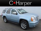 2011 Ice Blue Metallic GMC Yukon SLT 4x4 #77961755