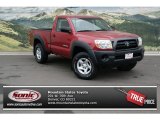 Impulse Red Pearl Toyota Tacoma in 2007