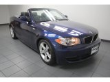 2011 Deep Sea Blue Metallic BMW 1 Series 128i Convertible #77961616