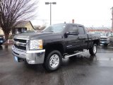 2010 Chevrolet Silverado 2500HD LT Extended Cab 4x4 Front 3/4 View