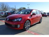 2013 Tornado Red Volkswagen GTI 4 Door #77961560