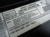2000 GMC Sierra 1500 SLE Extended Cab 4x4 Info Tag