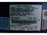 2008 Mustang Color Code for Vista Blue Metallic - Color Code: G9
