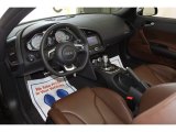 2011 Audi R8 Spyder 4.2 FSI quattro Nougat Brown Nappa Leather Interior