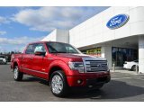 2013 Ruby Red Metallic Ford F150 Platinum SuperCrew 4x4 #78023185