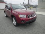2013 Deep Cherry Red Crystal Pearl Jeep Compass Latitude 4x4 #78023698