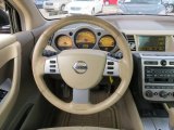 2005 Nissan Murano S AWD Steering Wheel