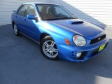 2003 WR Blue Pearl Subaru Impreza WRX Sedan #78023271