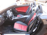 2009 Mercedes-Benz SLK 55 AMG Roadster Black/Red Interior