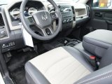 2012 Dodge Ram 3500 HD ST Regular Cab 4x4 Dually Chassis Dark Slate/Medium Graystone Interior