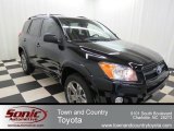 Black Toyota RAV4 in 2012