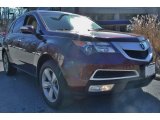 2010 Dark Cherry Pearl Acura MDX Technology #78023150