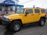 2007 Yellow Hummer H3  #78076828